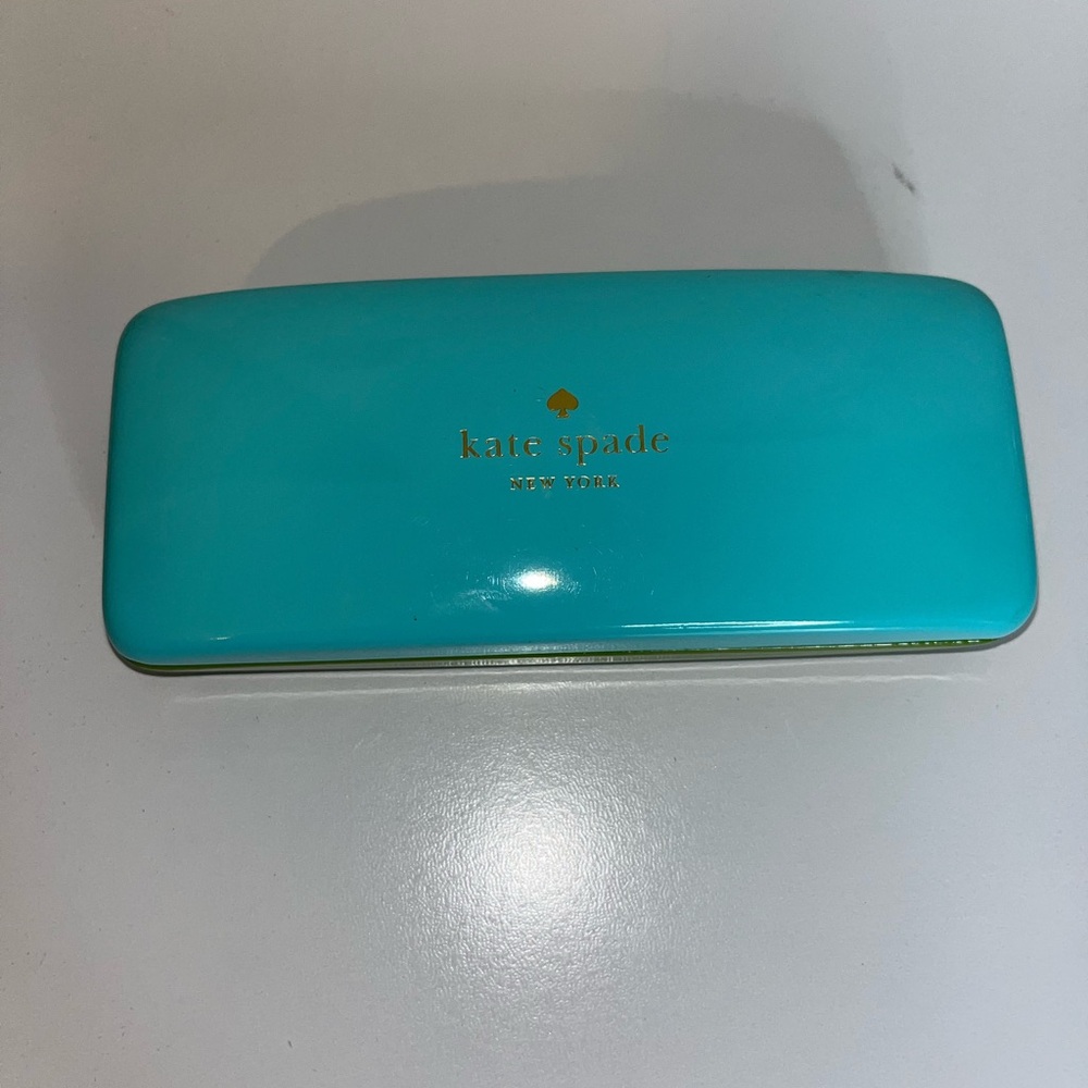 Kate Spade Turquoise/Green Eyeglass Case